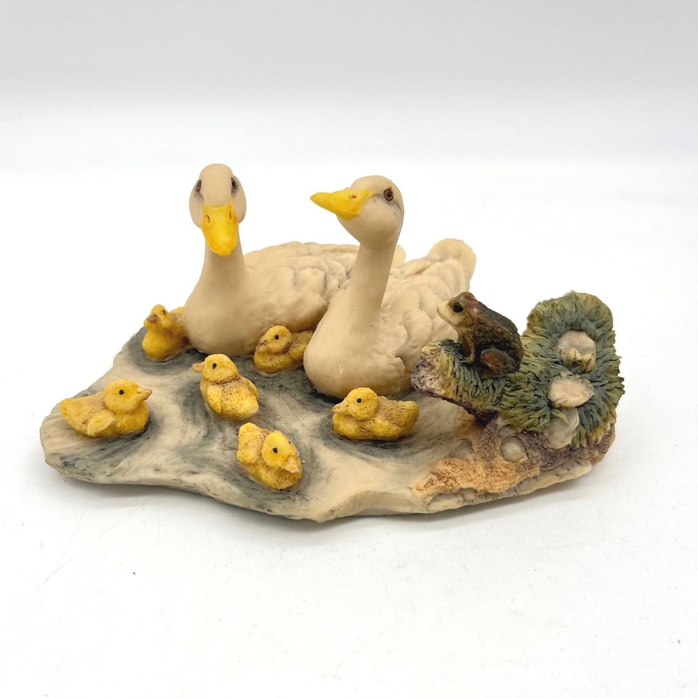 Lowell Davis Schmid Scotland Duck Family Frog Figurine Limited 1564/2500 RFD